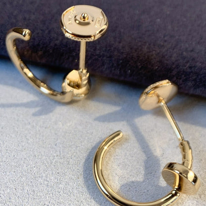 [Clara Jewels]JUSTE EARRINGS PINK GOLD