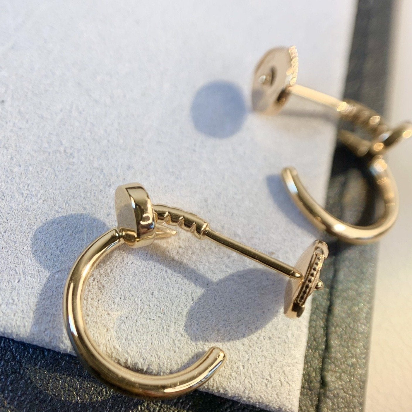 [Clara Jewels]JUSTE EARRINGS PINK GOLD