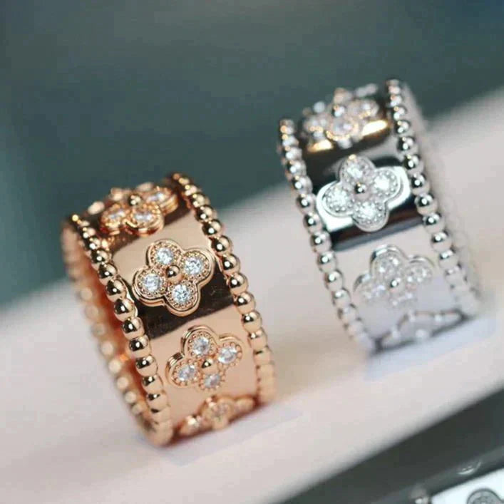 [Clara Jewels]CLOVER KALEIDOSCOPE RING 10MM