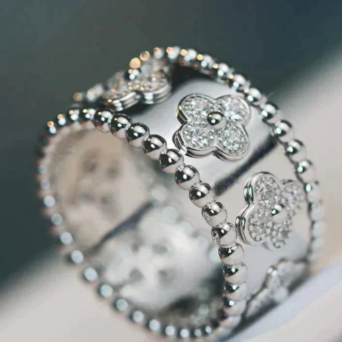 [Clara Jewels]CLOVER KALEIDOSCOPE RING 10MM