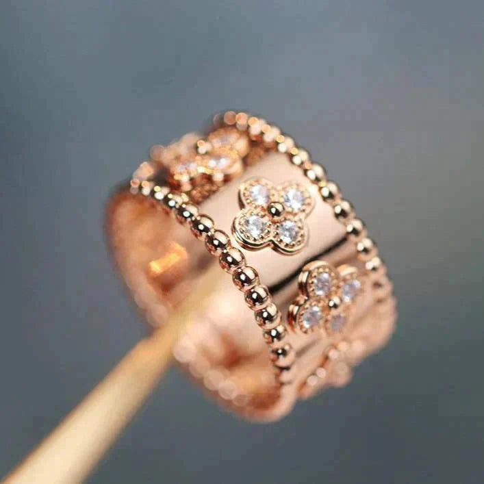 [Clara Jewels]CLOVER KALEIDOSCOPE RING 10MM