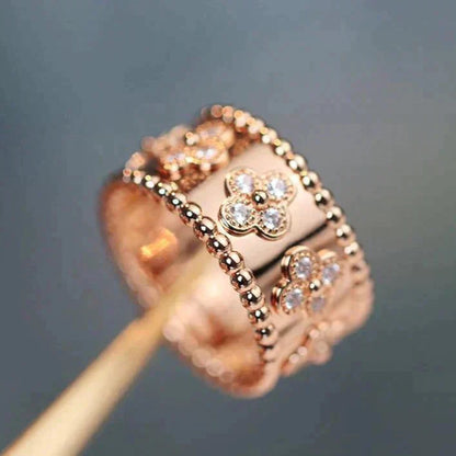 [Clara Jewels]CLOVER KALEIDOSCOPE RING 10MM