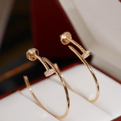 [Clara Jewels]JUSTE EARRINGS DIAMONDS 1.8MM
