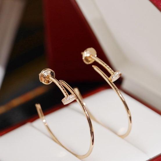 [Clara Jewels]JUSTE EARRINGS DIAMONDS 1.8MM