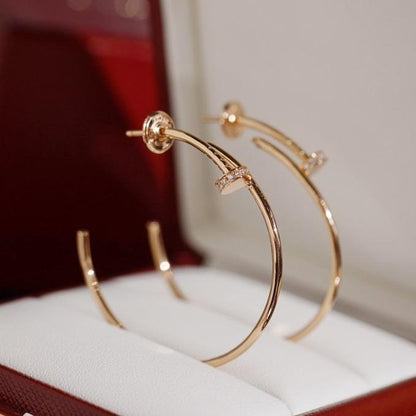 [Clara Jewels]JUSTE EARRINGS DIAMONDS 1.8MM