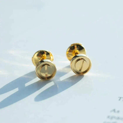 [Clara Jewels]LOVE EARRINGS GOLD 10MM