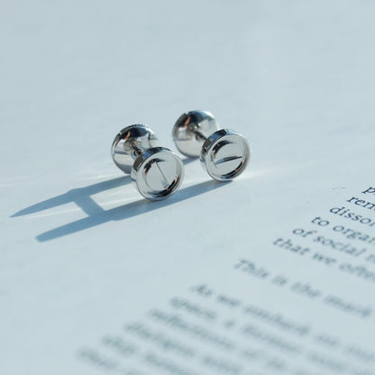 [Clara Jewels]LOVE EARRINGS SILVER 10MM