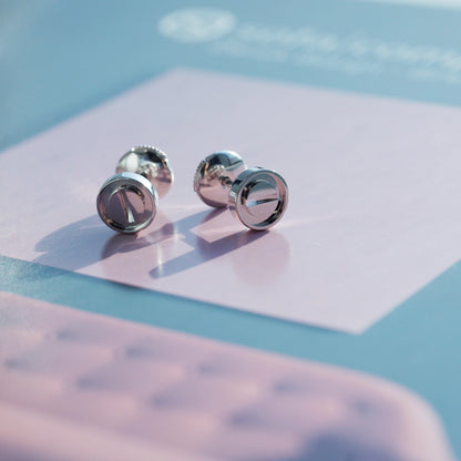 [Clara Jewels]LOVE EARRINGS SILVER 10MM
