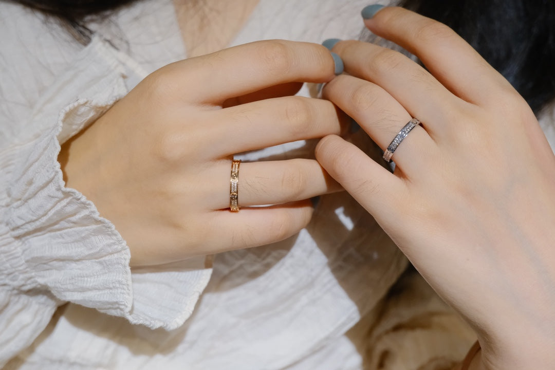 [Clara Jewels]LOVE RING 2.65MM DIAMOND