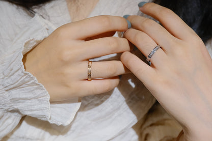 [Clara Jewels]LOVE RING 2.65MM DIAMOND