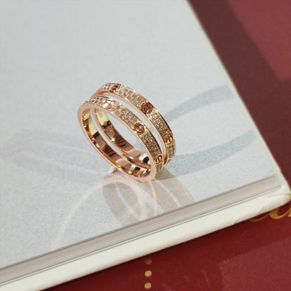 [Clara Jewels]LOVE RING 2.65MM DIAMOND