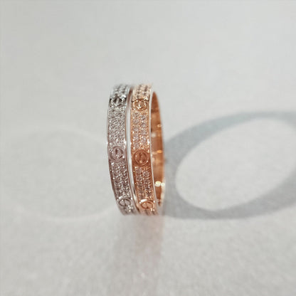 [Clara Jewels]LOVE RING 2.65MM DIAMOND