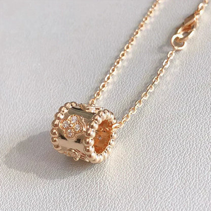 [Clara Jewels]PERLEE PEDANT NECKLACE GOLD / ROSE GOLD