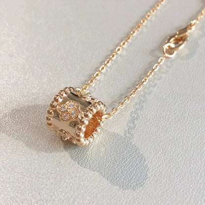 [Clara Jewels]PERLEE PEDANT NECKLACE GOLD / ROSE GOLD