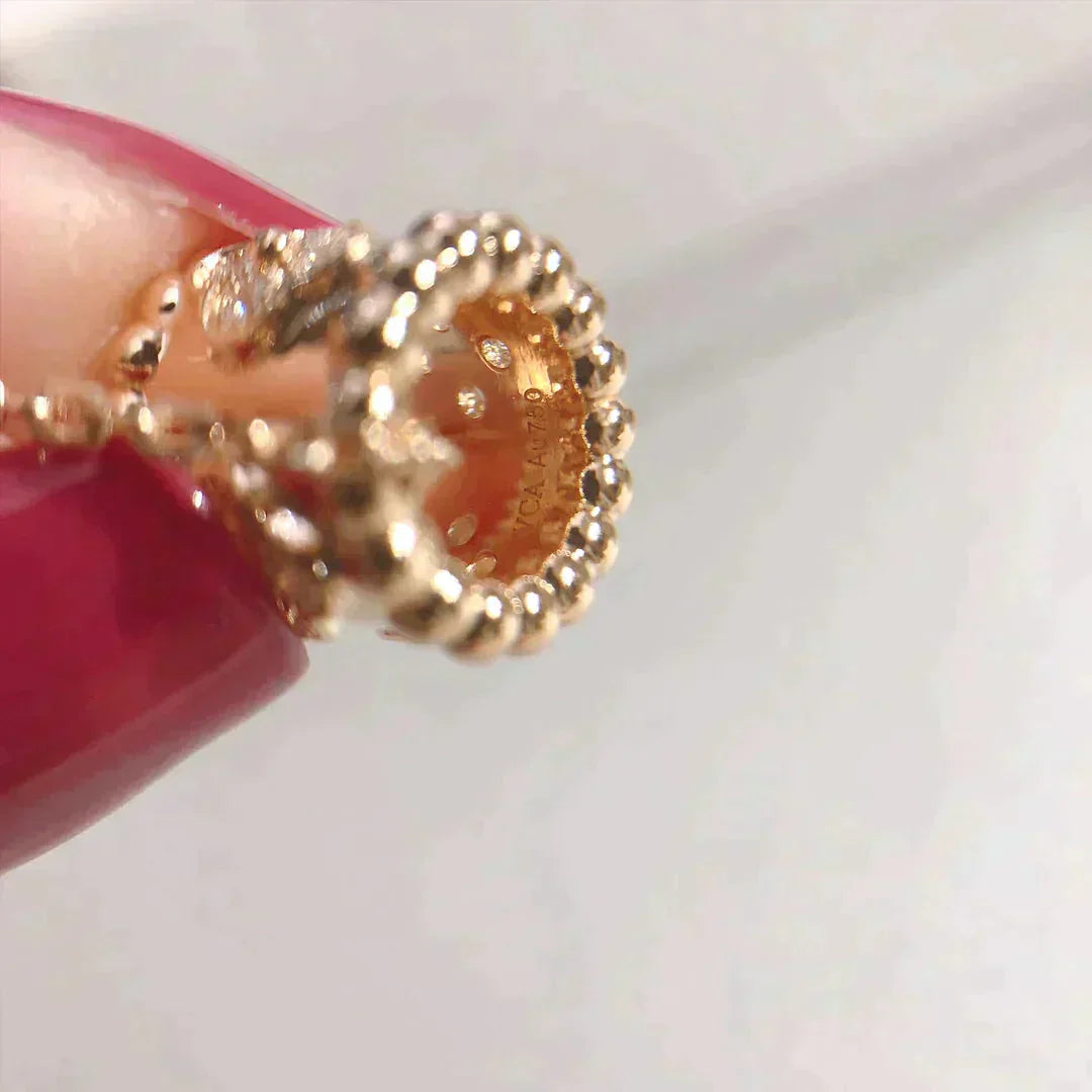 [Clara Jewels]PERLEE PEDANT NECKLACE GOLD / ROSE GOLD