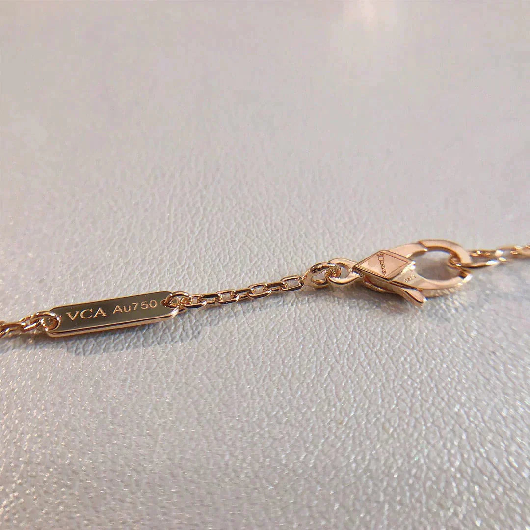 [Clara Jewels]PERLEE PEDANT NECKLACE GOLD / ROSE GOLD