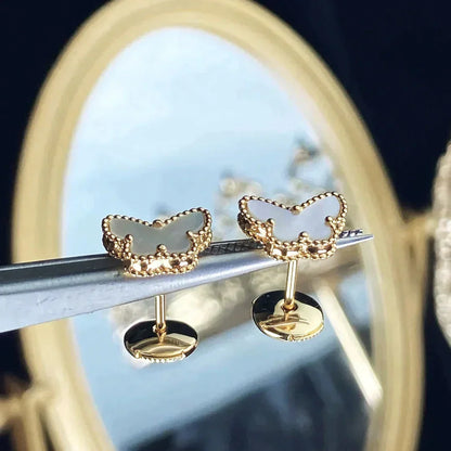 [Clara Jewels]SWEET BUTTERFLY MOP EARSTUDS