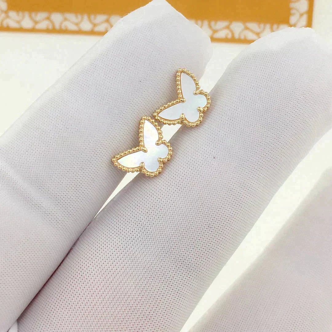 [Clara Jewels]SWEET BUTTERFLY MOP EARSTUDS
