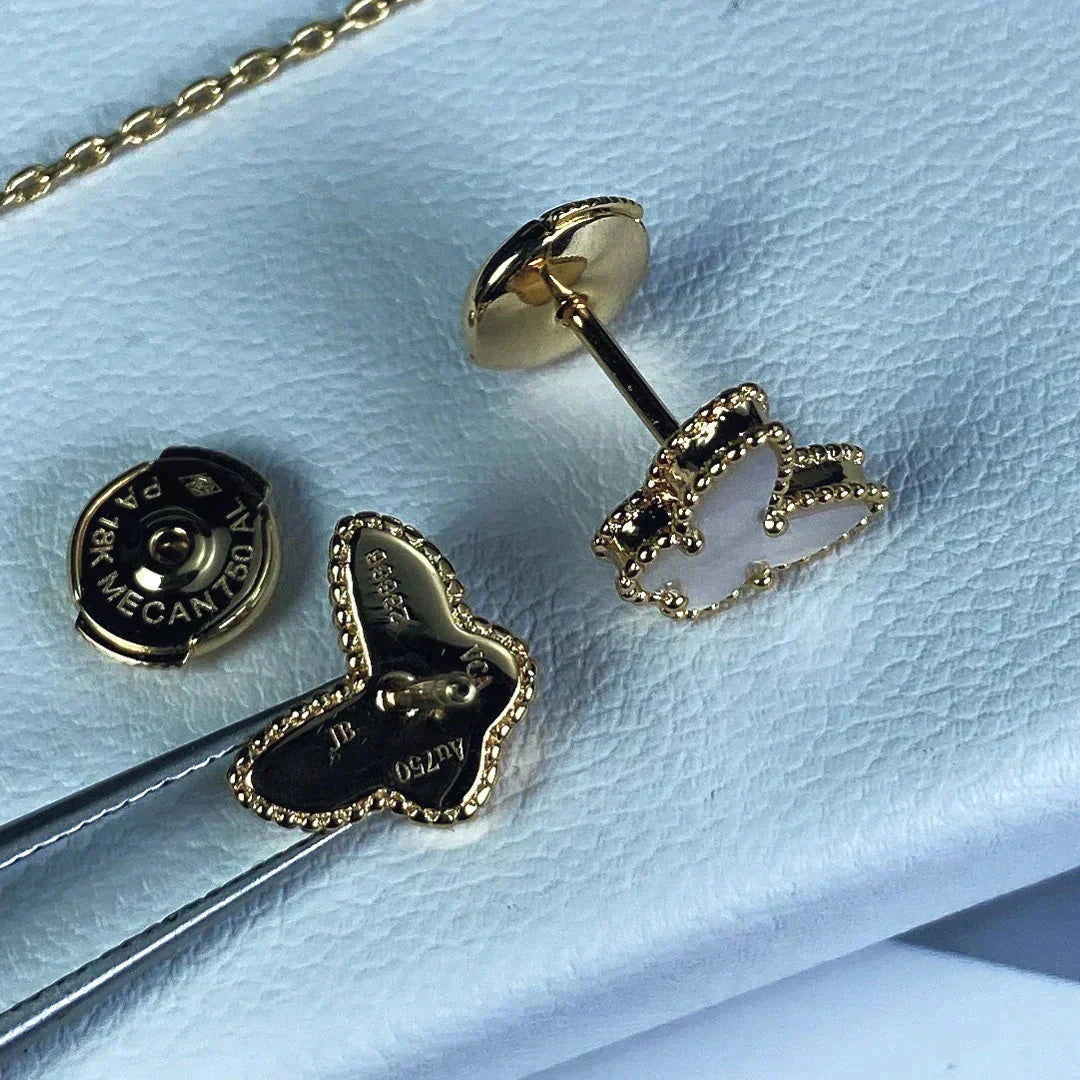 [Clara Jewels]SWEET BUTTERFLY MOP EARSTUDS