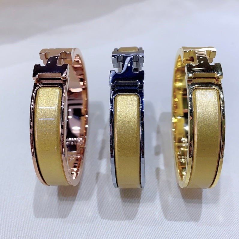[Clara Jewels]H CHAMPAGNE BRACELET