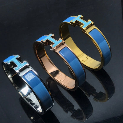 [Clara Jewels]H BRACELET BLUE RAINBOW CERAMIC