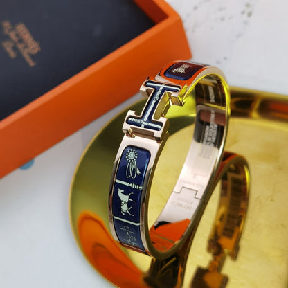 [Clara Jewels]H COUVERTURES DARK BLUE BRACELET
