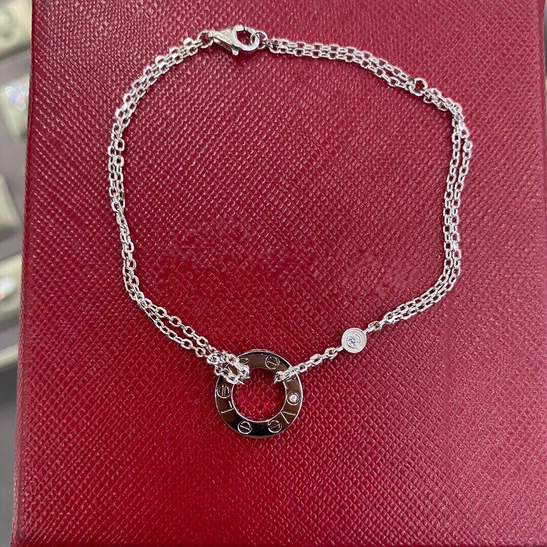 [Clara Jewels]LOVE BRACELET 2 DIAMOND