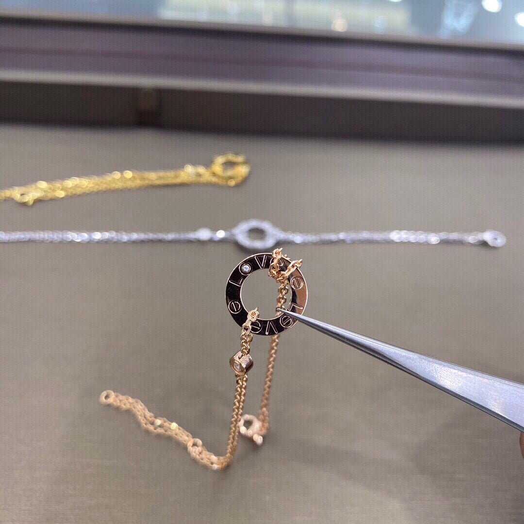 [Clara Jewels]LOVE BRACELET 2 DIAMOND