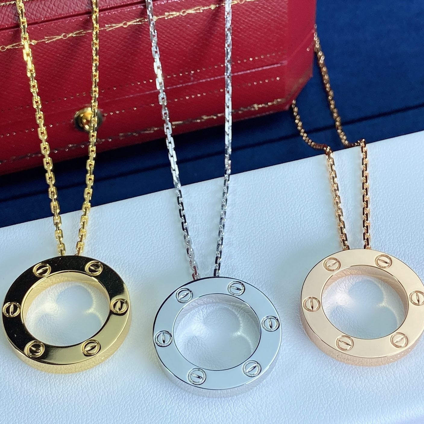 [Clara Jewels]LOVE NECKLACE 16MM