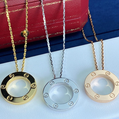 [Clara Jewels]LOVE NECKLACE 16MM