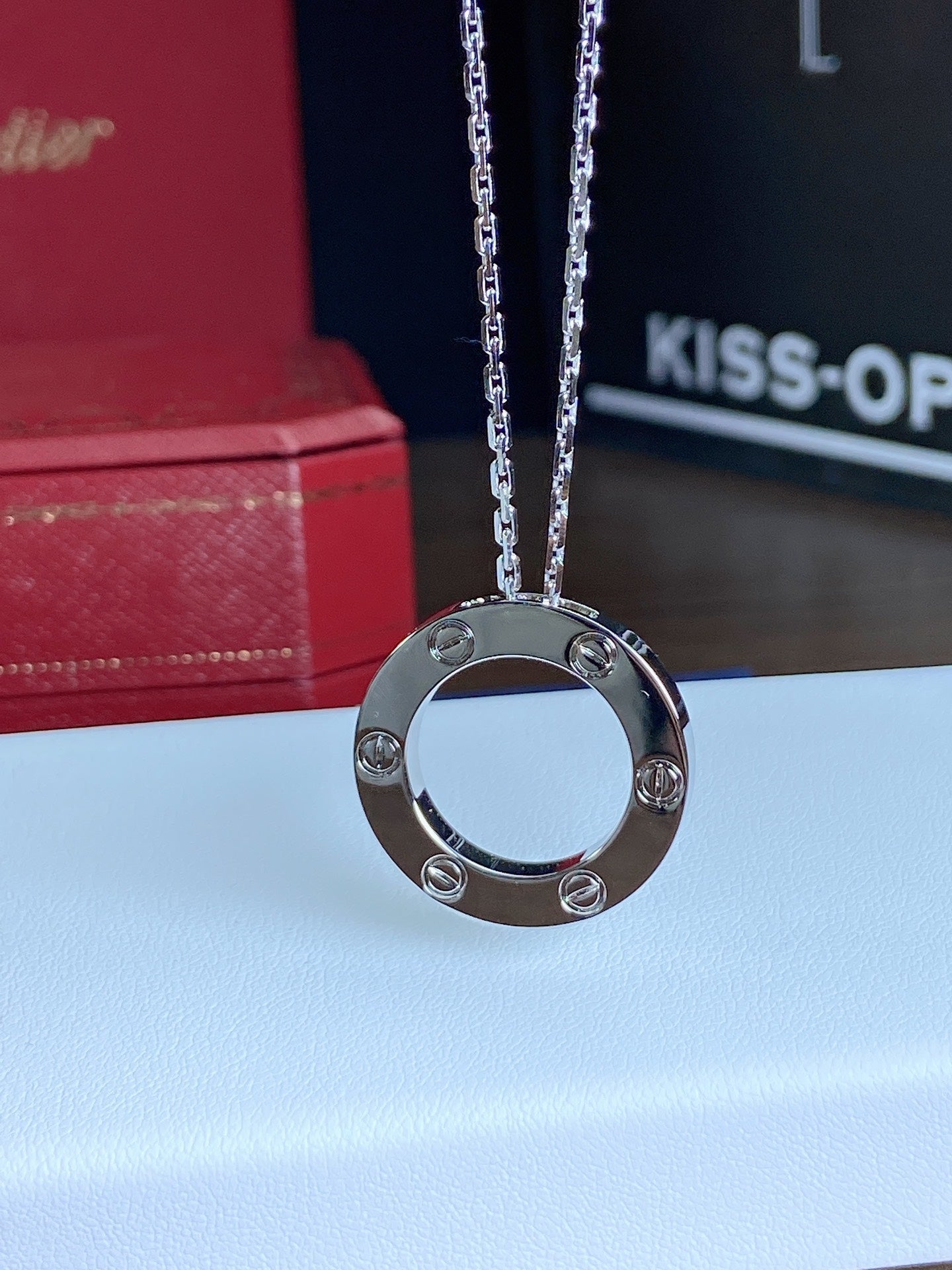 [Clara Jewels]LOVE NECKLACE 16MM