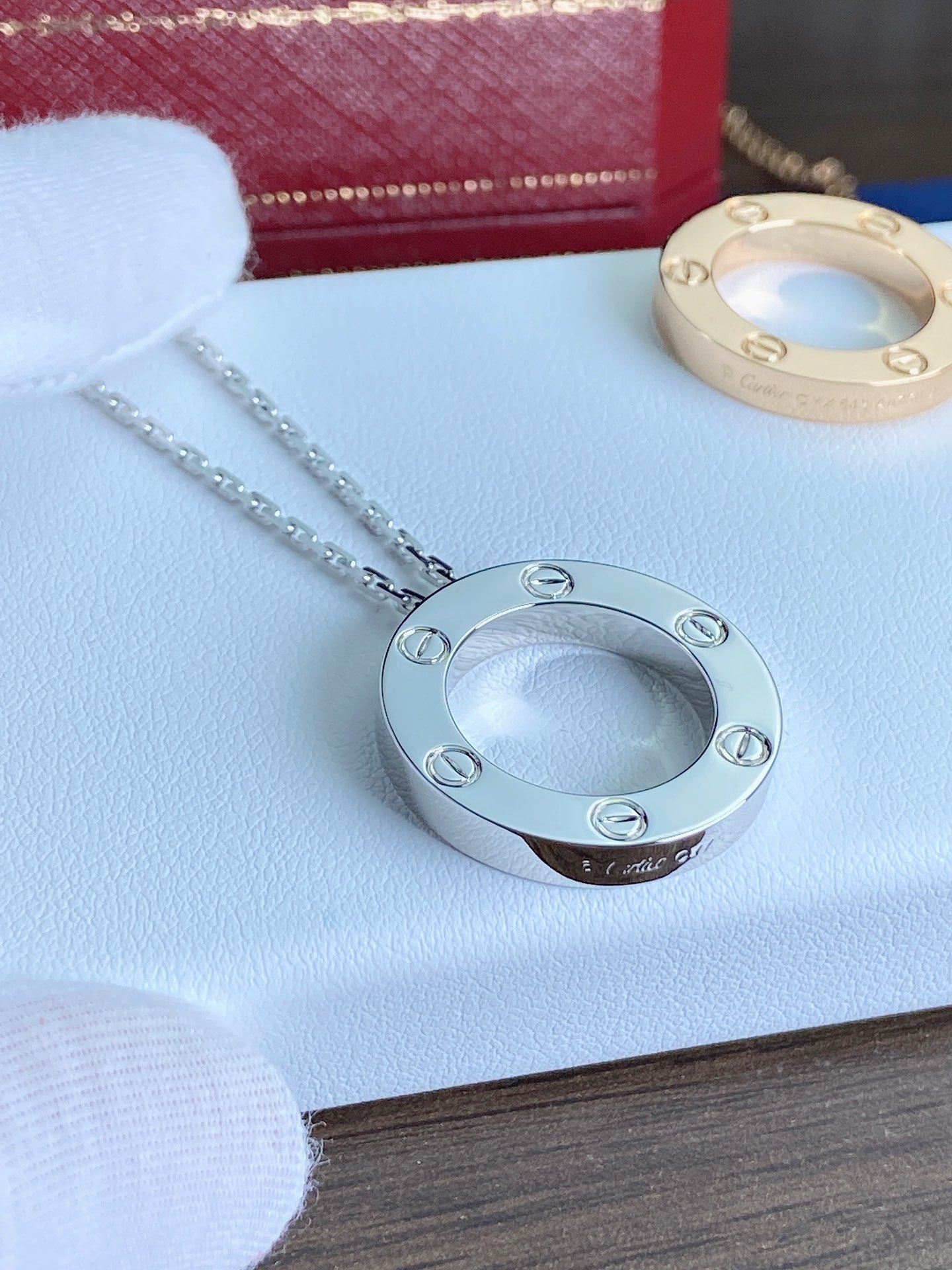 [Clara Jewels]LOVE NECKLACE 16MM