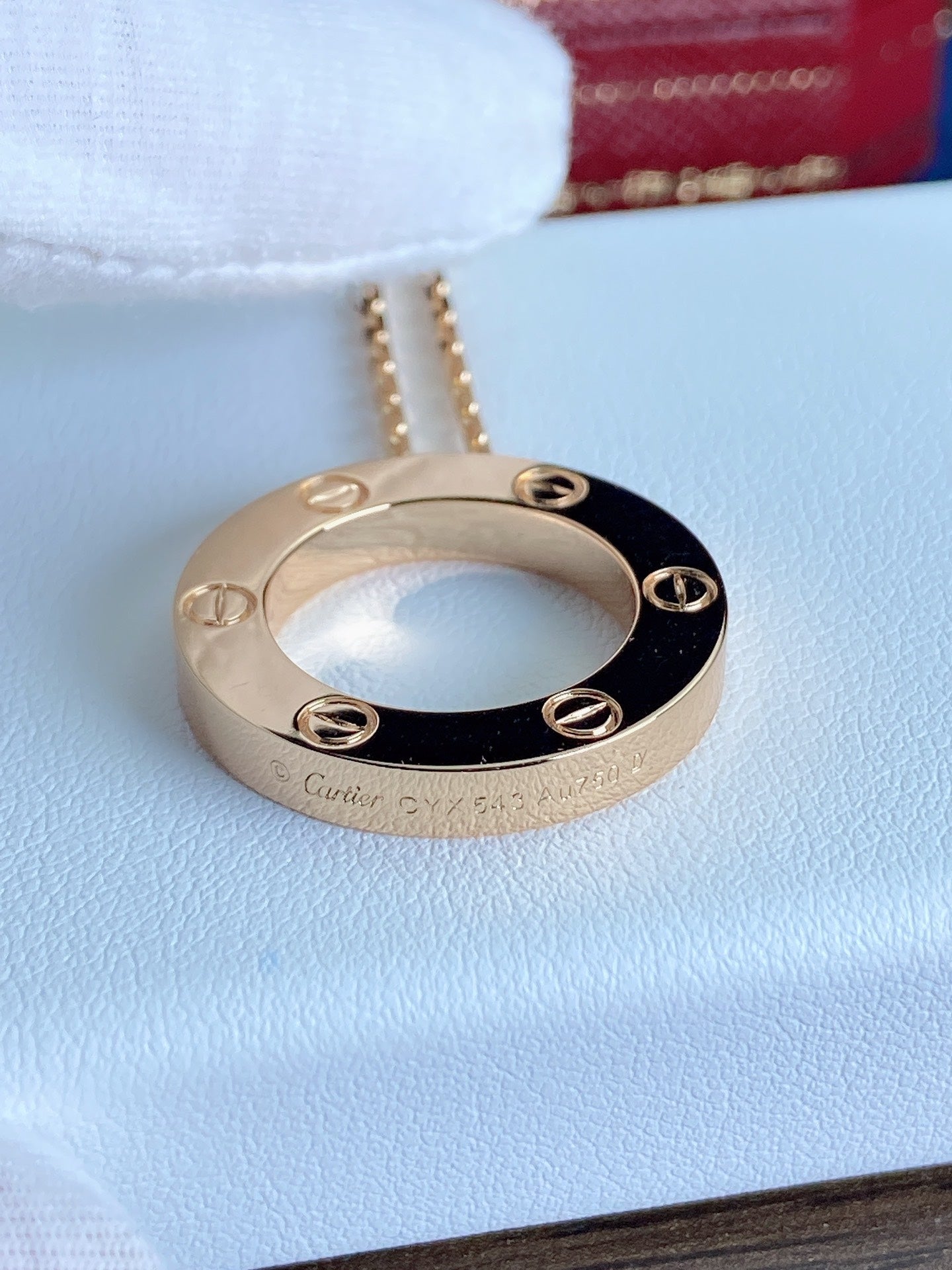[Clara Jewels]LOVE NECKLACE 16MM