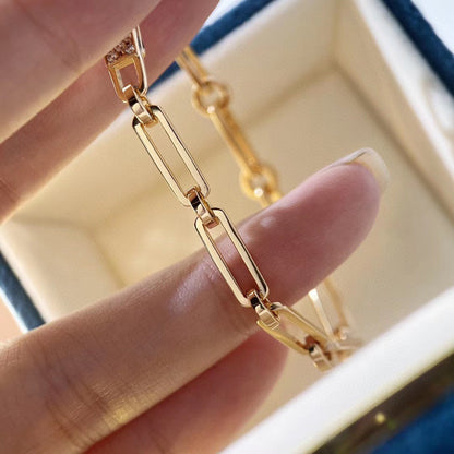 [Clara Jewels]CHAINE BRACELET SMALL MODEL DIAMOND