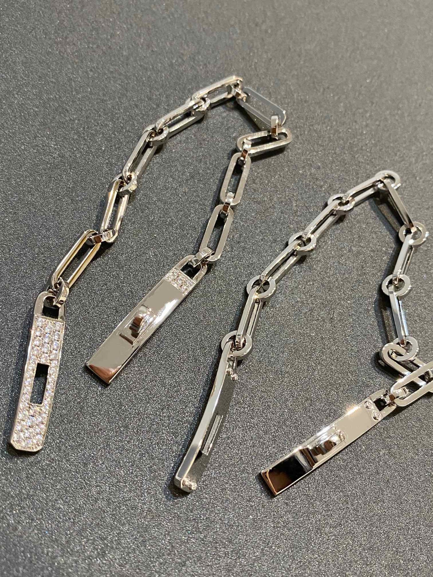[Clara Jewels]CHAINE BRACELET SMALL MODEL DIAMOND