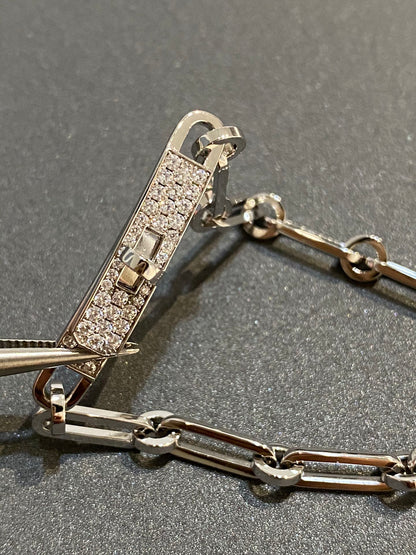 [Clara Jewels]CHAINE BRACELET SMALL MODEL DIAMOND