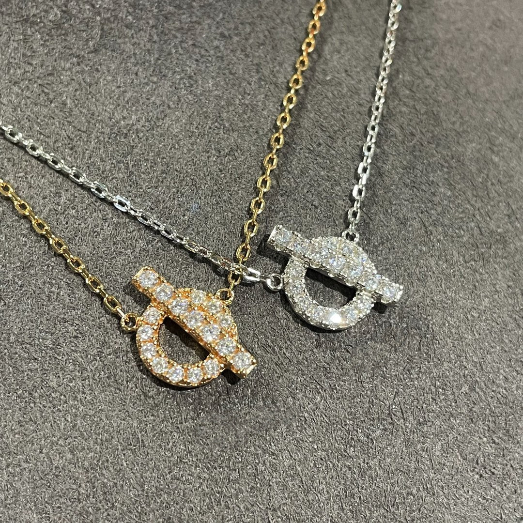 [Clara Jewels]ECHAPEE NECKLACE DIAMOND