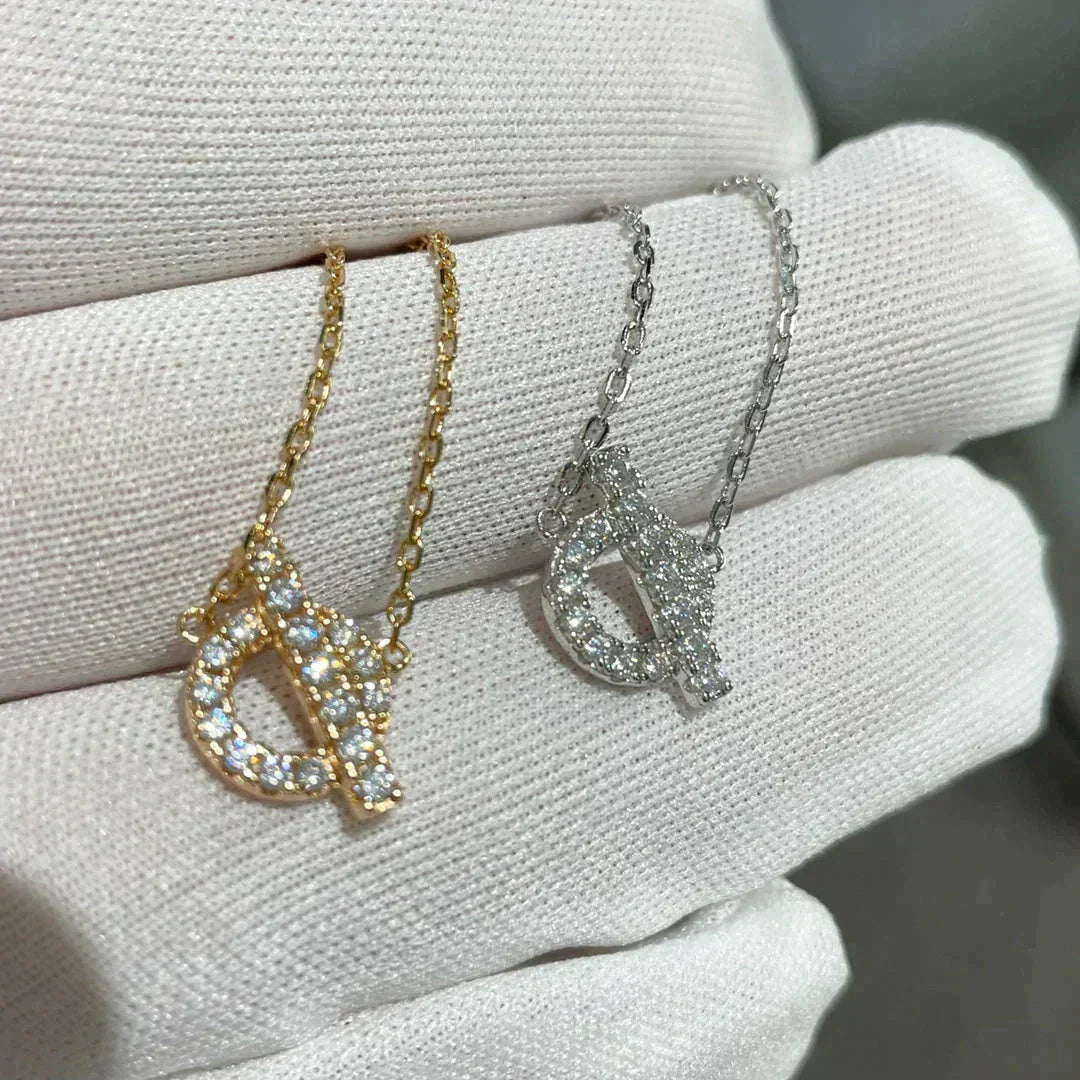 [Clara Jewels]ECHAPEE NECKLACE DIAMOND