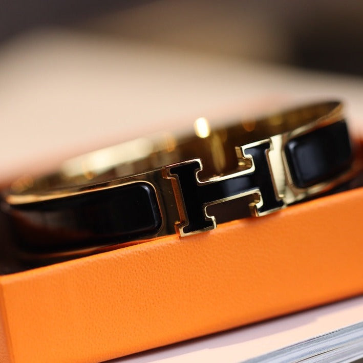 [Clara Jewels]H BRACELET 12MM GOLD