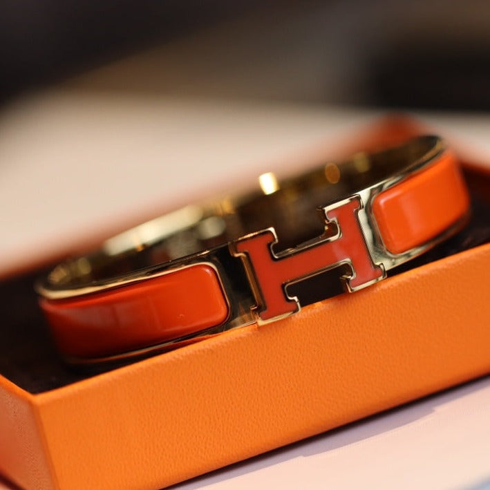 [Clara Jewels]H BRACELET 12MM GOLD