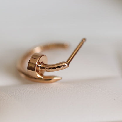 [Clara Jewels]JUSTE EARRINGS PINK GOLD