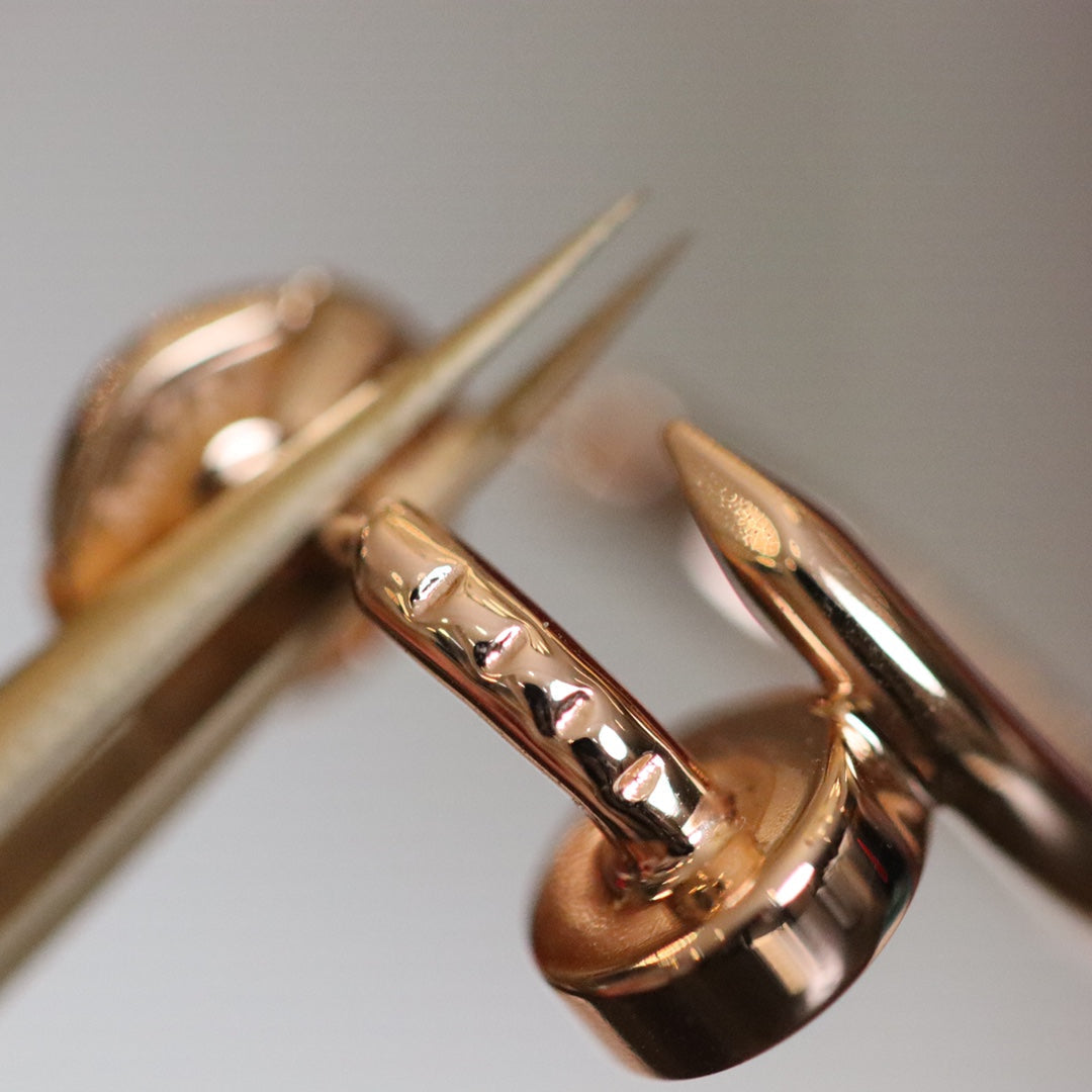 [Clara Jewels]JUSTE EARRINGS PINK GOLD