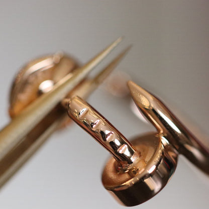 [Clara Jewels]JUSTE EARRINGS PINK GOLD