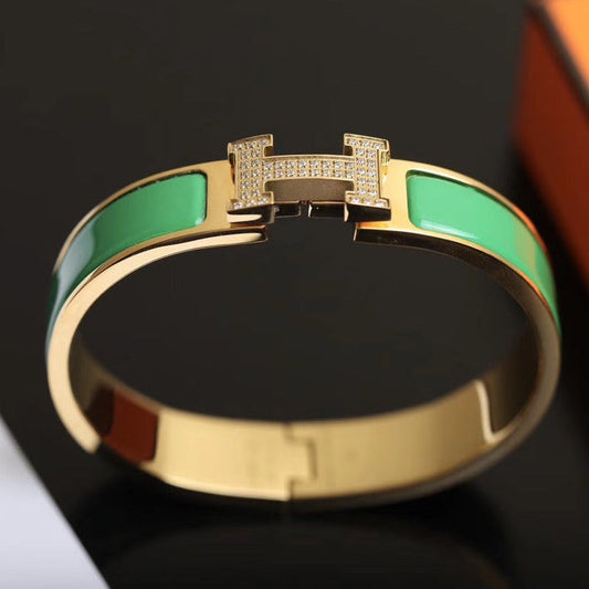[Clara Jewels]H BRACELET GOLD DIAMOND
