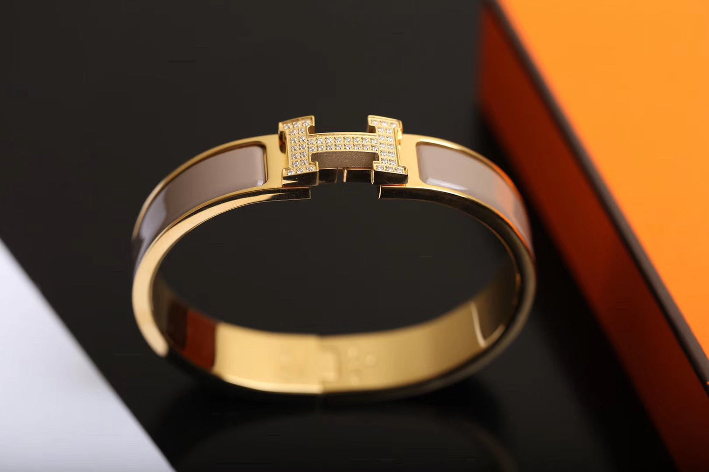 [Clara Jewels]H BRACELET GOLD DIAMOND