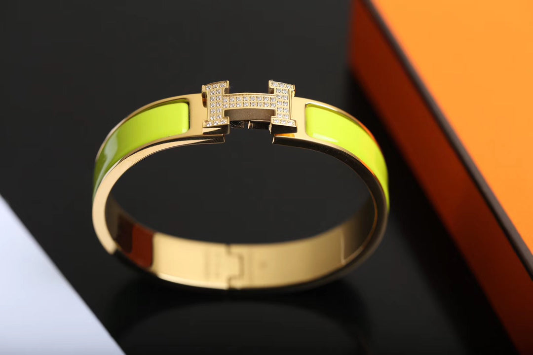[Clara Jewels]H BRACELET GOLD DIAMOND