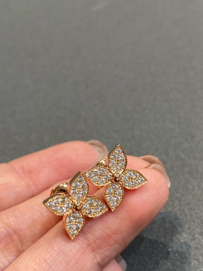 [Clara Jewels]STAR DIAMOND EARRINGS