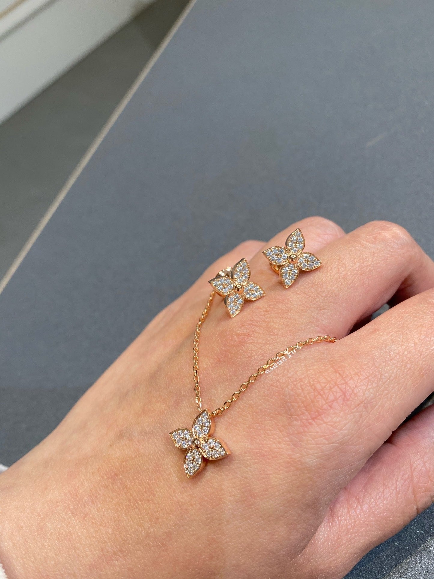 [Clara Jewels]STAR DIAMOND NECKALCE