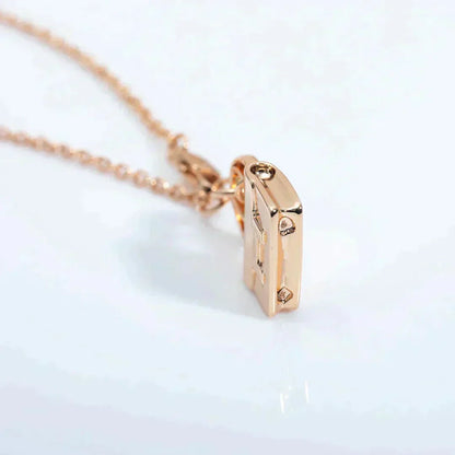 [Clara Jewels]AMULETTE PEDANT ROSE GOLD NECKLACE
