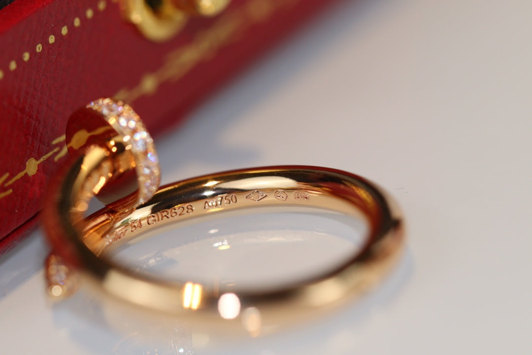 [Clara Jewels]JUSTE RING 2.65MM GOLD DIAMOND